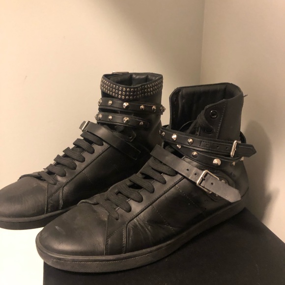 Saint Laurent hi-top sneakers 42 - Picture 4 of 5